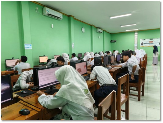 Ujian Perdana Matematika: Siswa Kelas IX MTsN 9 Bantul Siap Sukseskan TO TKA/TKAD DIKPORA Kabupaten Bantul untuk Kedua Kalinya